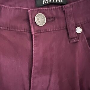 David Bitton Buffalo maroon jeans